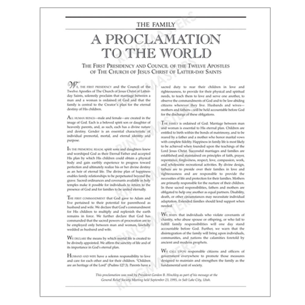 The Family A Proclamation To The World 4x5 Print Deseret Book the-family-a-proclamation-to-the-world-4x5-print-deseret-book